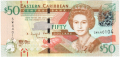East Caribbean 50 Dollars, (2015)